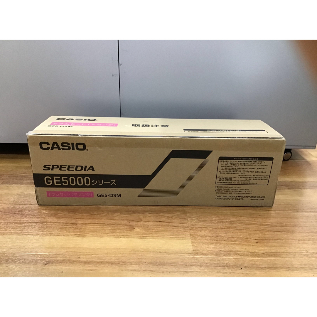 CASIO(カシオ)のCASIO　SPEEDIA　トナー　GE5000シリーズ　GE5－DSMマゼンダ スマホ/家電/カメラのPC/タブレット(PC周辺機器)の商品写真