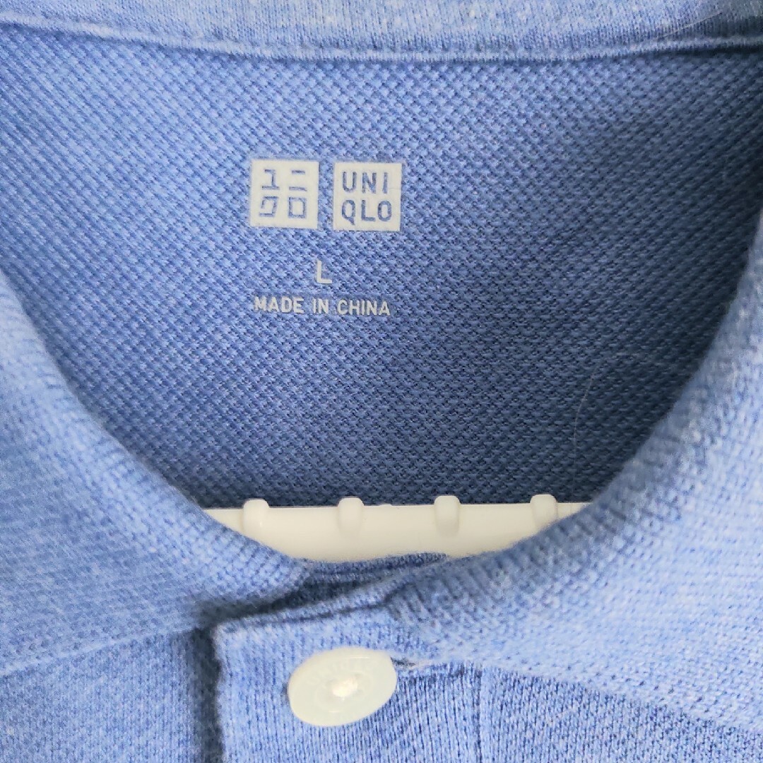 UNIQLO(ユニクロ)のUNIQLO MEN'S ポロシャツ Lサイズ メンズのトップス(ポロシャツ)の商品写真