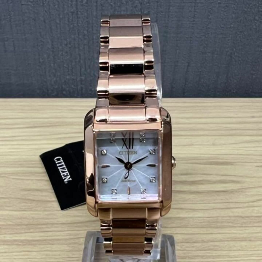 CITIZEN - 【新品】 シチズン エコドライブ レディース ソーラー腕時計
