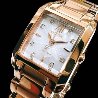 CITIZEN - 【新品】 シチズン エコドライブ レディース ソーラー腕時計