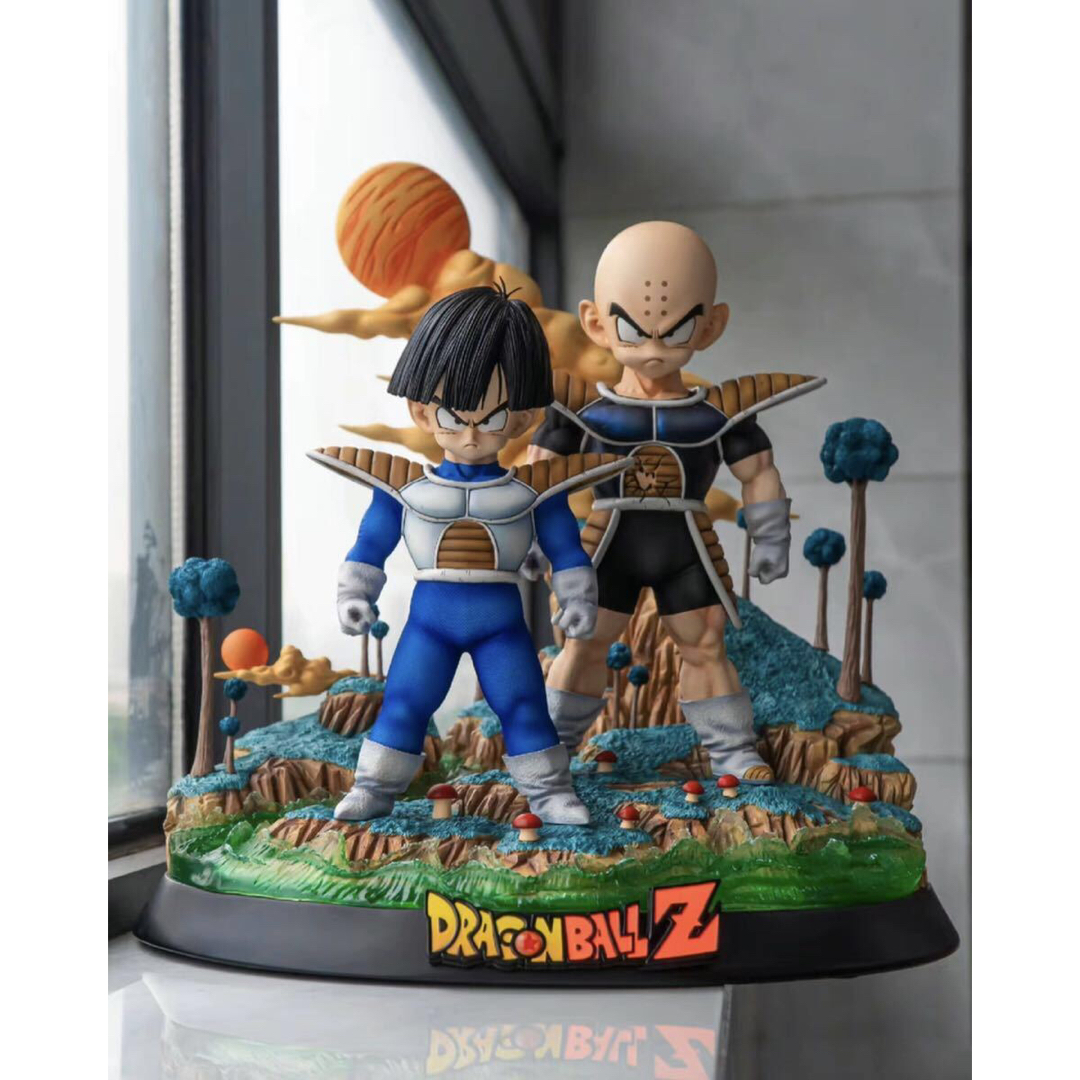 フィギュアクリリン&孫悟飯　ドラゴンボール　フィギュア　塗装済み完成品