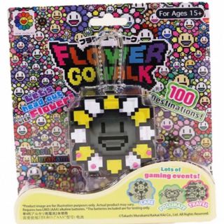 村上隆 FLOWER GO WALK  イエロー (携帯用ゲーム機本体)