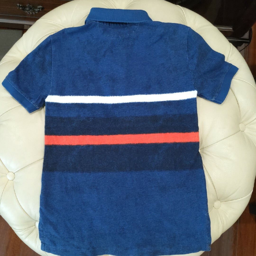 POLO RALPH LAUREN(ポロラルフローレン)のラルフローレン 半袖ポロシャツ 140　ブルー キッズ/ベビー/マタニティのキッズ服男の子用(90cm~)(Tシャツ/カットソー)の商品写真