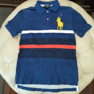 ポロラルフローレン(POLO RALPH LAUREN)のラルフローレン 半袖ポロシャツ 140　ブルー(Tシャツ/カットソー)