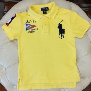 ラルフローレン(Ralph Lauren)のラルフローレン　半袖ポロシャツ　140　イエロー(Tシャツ/カットソー)