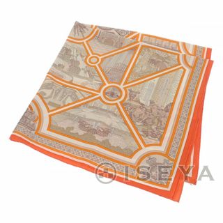 中古】【SAランク】HERMES エルメス カレ90 スカーフ Flanerie `a