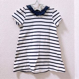 プチバトー(PETIT BATEAU)のボーダーワンピース🎀(ワンピース)