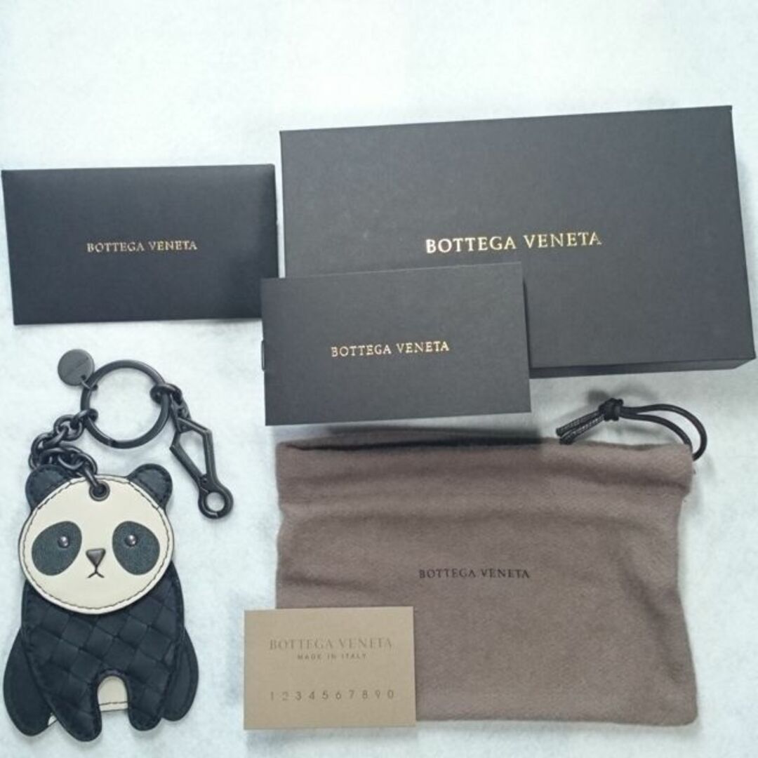 ●新品/正規品● BOTTEGA VENETA キーホルダー キーリング パンダ