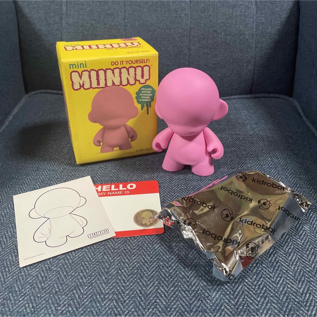 極希少 新品未使用 mini munny kidrobot アンティーク