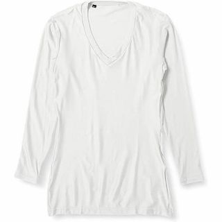 ミズノ(MIZUNO)の【新品】タグ付[ミズノ] ゴルフウェア インナーウェア白ドライXL(Tシャツ/カットソー(七分/長袖))