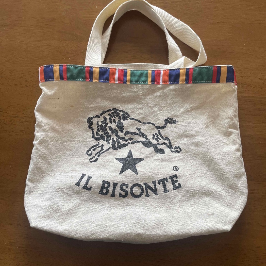 IL BISONTE◆トートバッグ/キャンバス 【バッグトートバッグ