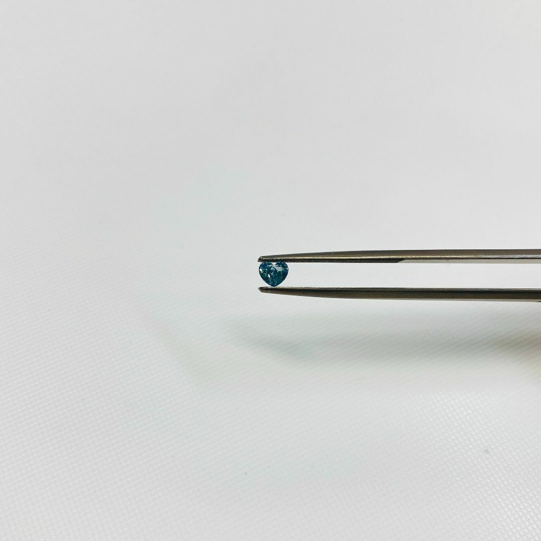 FANCY VIVID BLUE GREEN 0.25ct HS/RT1187 レディースのアクセサリー(その他)の商品写真