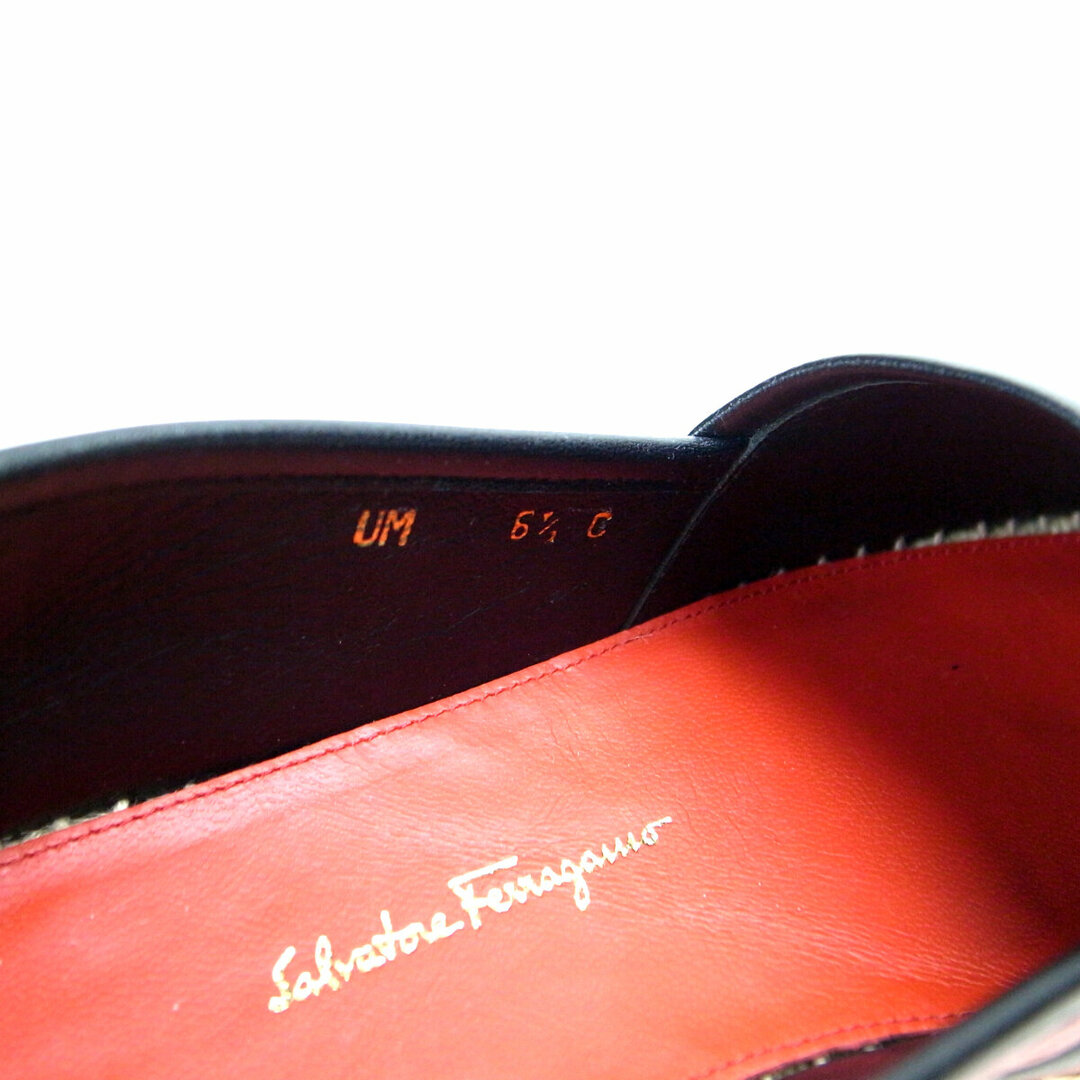 Salvatore Ferragamo(サルヴァトーレフェラガモ)の目立った傷や汚れなし フェラガモ エスパドリーユ 742394 レディース シューズ 靴 24cm レディースの靴/シューズ(ハイヒール/パンプス)の商品写真