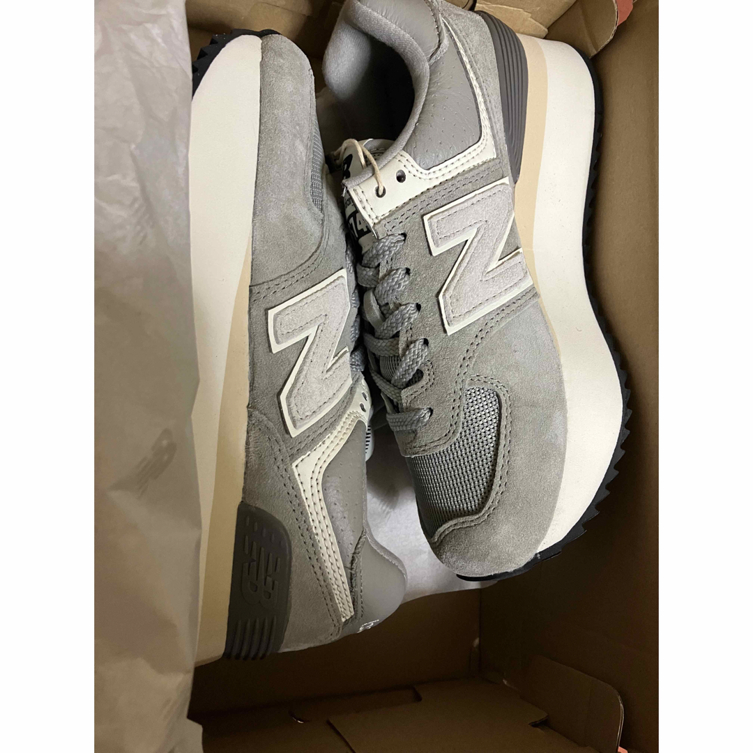 New Balance - 国内完売サイズ NEW BALANCE WL574ZBA 厚底スニーカーの