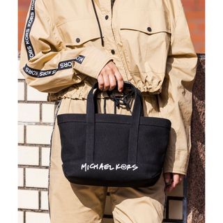 MICHAEL KORS キャンバス トップジップ トート スモール 【新品】マイケルコース トートバッグ 30F2GBFT2L トップジップ