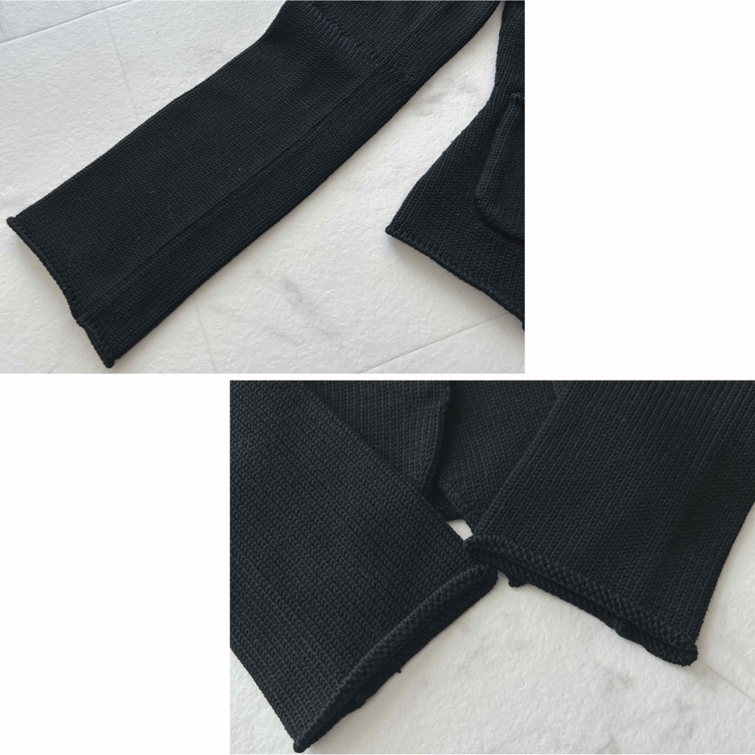FOXEY BOUTIQUE ニットジャケットカーディガン プレート 大人綺麗め