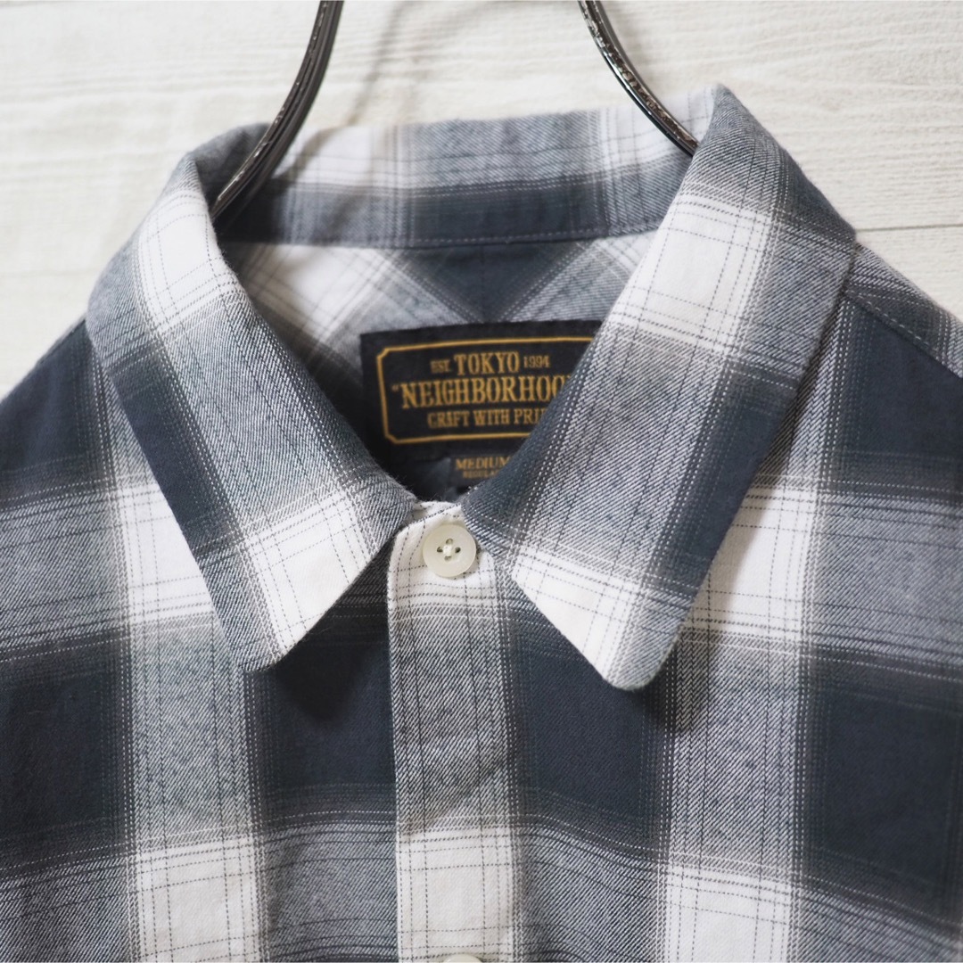 NEIGHBORHOOD   NEIGHBORHOOD SS B&C/C Shirt SS. Navy Mの通販 by