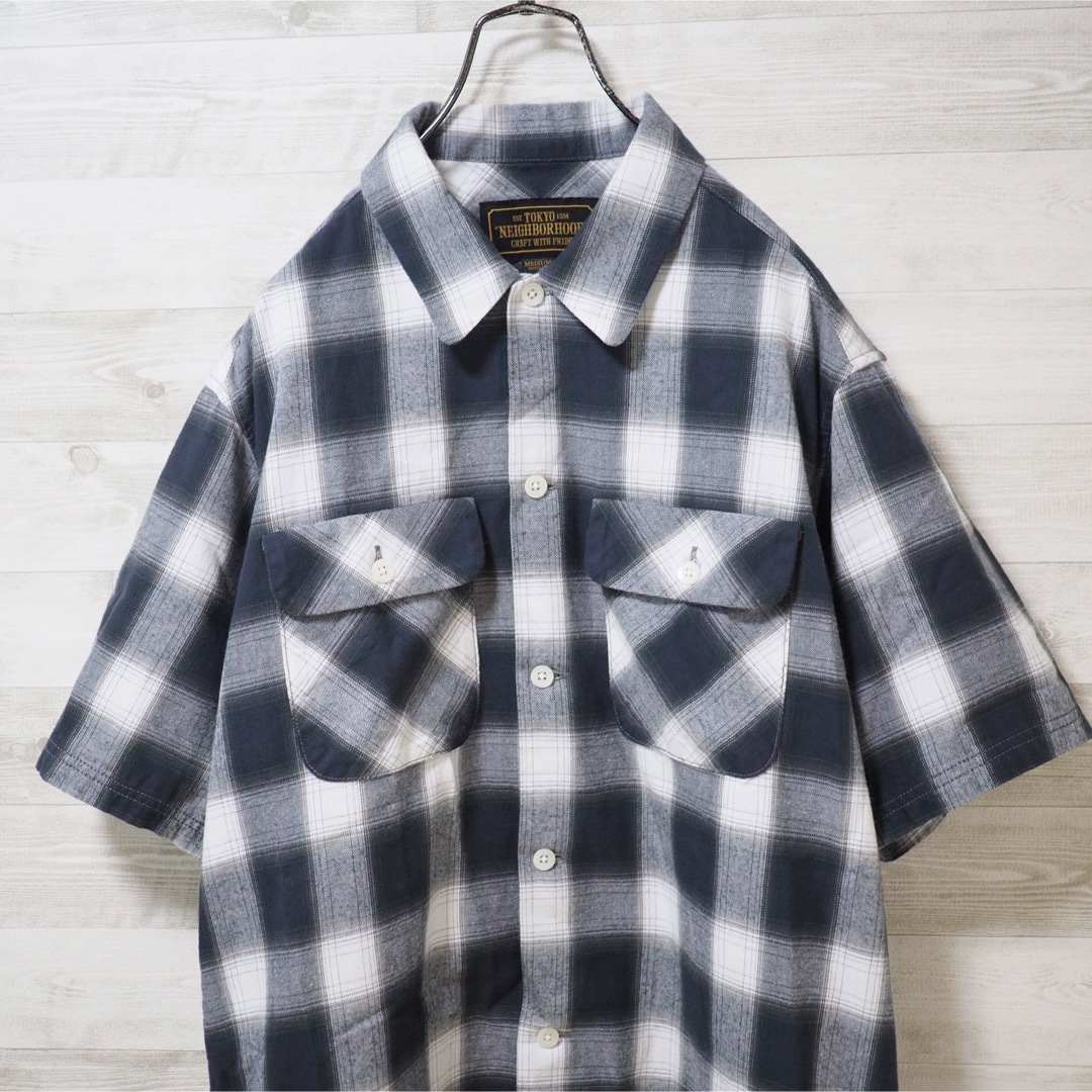 NEIGHBORHOOD(ネイバーフッド)のNEIGHBORHOOD 20SS B&C/C-Shirt SS. Navy-M メンズのトップス(シャツ)の商品写真