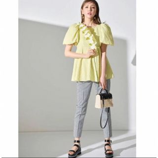 CELFORD - 専用♡HYEON ヘヨン M キャロットパンツ ドット ブラックの ...