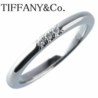 ティファニー(Tiffany & Co.)のティファニー ダイヤリング クラシック バンド 3PD 【12581】(リング(指輪))