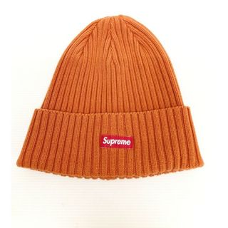 シュプリーム(Supreme)の★Sシュプリーム オーバーダイ ビーニー 19SS model オレンジ(ニット帽/ビーニー)