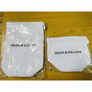ディーンアンドデルーカ(DEAN & DELUCA)のDEAN & DELUCA　 クッションバッグインバッグ　ホワイトセット(ポーチ)