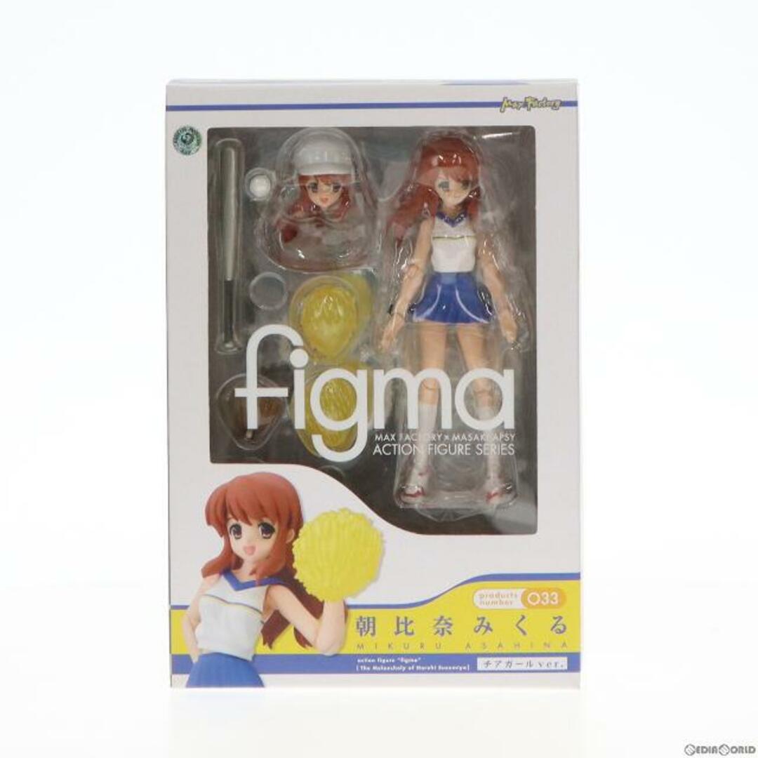 figma(フィグマ) 033 朝比奈みくる(あさひなみくる) チアガールver. 涼宮ハルヒの憂鬱 完成品 可動フィギュア マックスファクトリー