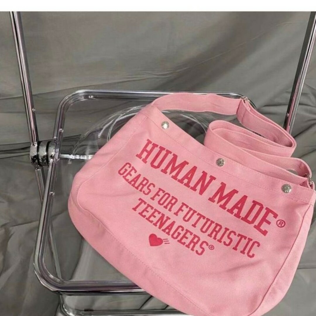 大人気！HUMAN MADE　ハート　ヒューマンメイド ショルダーバッグ　男女兼