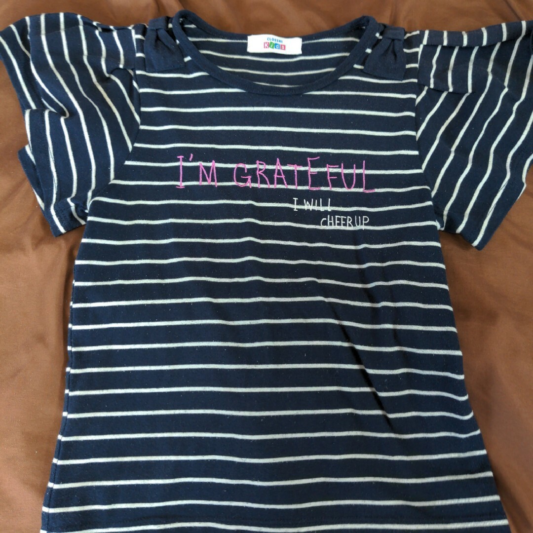 Tシャツ、2枚組、女の子、130センチ キッズ/ベビー/マタニティのキッズ服女の子用(90cm~)(Tシャツ/カットソー)の商品写真