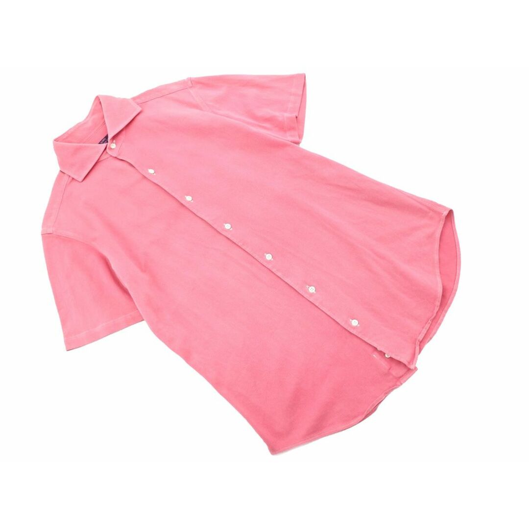 SHIPS(シップス)のSHIPS シップス ワイドカラー 半袖 シャツ size39/ピンク ■◆ メンズ メンズのトップス(シャツ)の商品写真