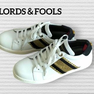 【激レア】Lords & Fools 　ロード＆フールズ　レザースニーカー　肩章(スニーカー)