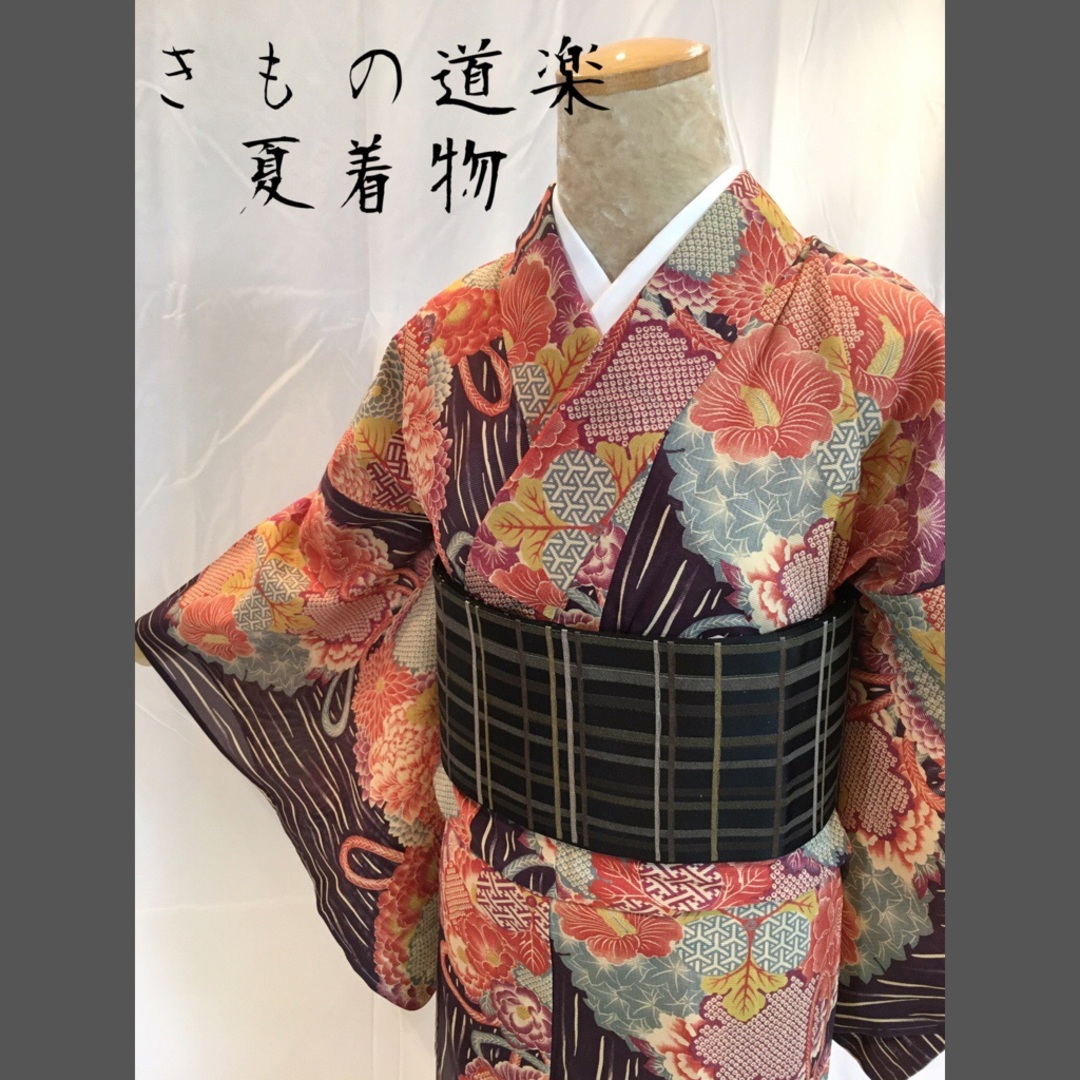 夏着物 プレタ レディース 着物 531の通販 by s-kimono's shop｜ラクマ