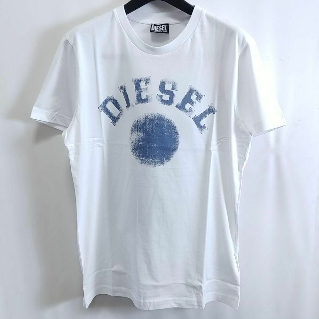 DIESEL(ディーゼル)の新品 XL ディーゼル Diesel ロゴ Tシャツ カットソー K56 白 メンズのトップス(Tシャツ/カットソー(七分/長袖))の商品写真