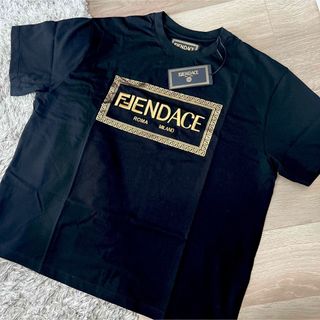 FENDI/VERSACE/Fendace/フェンダーチェTシャツ