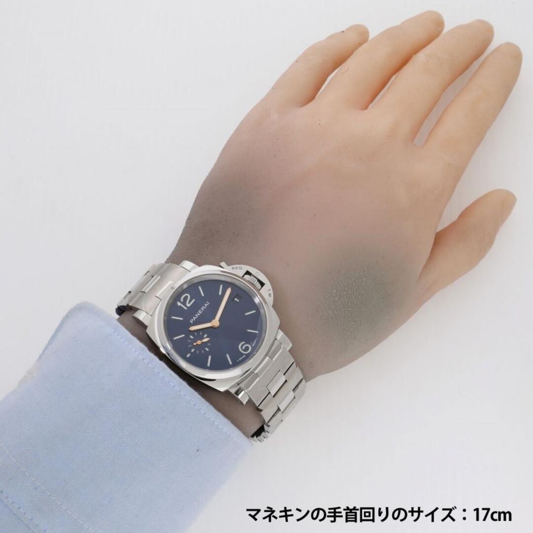 [p6670]パネライ ルミノール ドゥエ 38MM ブルー PAM01123 X番 ユニセックス