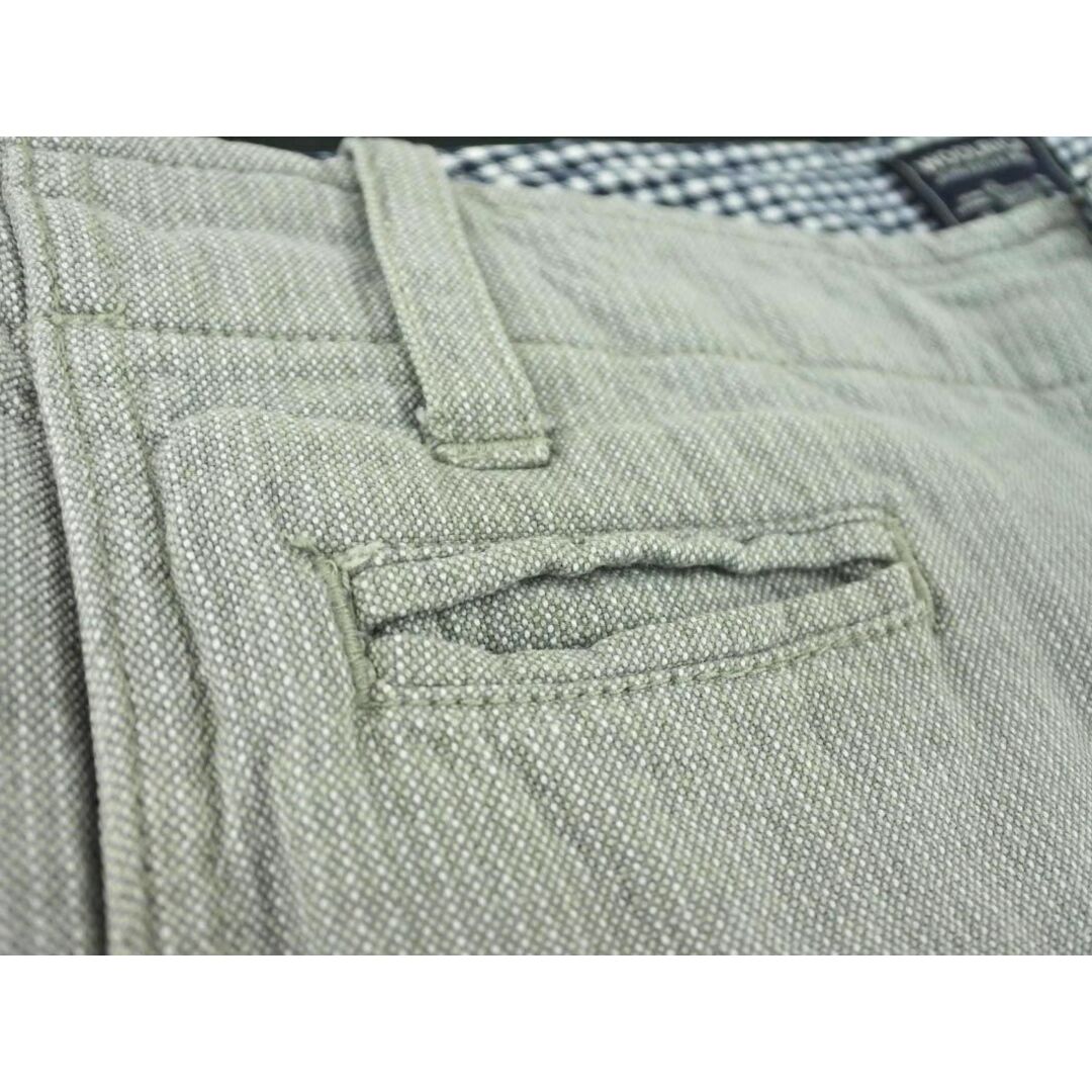 WOOLRICH(ウールリッチ)のWOOLRICH ウールリッチ ストライプ ハーフ パンツ size32/グレー ■◆ メンズ メンズのパンツ(ショートパンツ)の商品写真