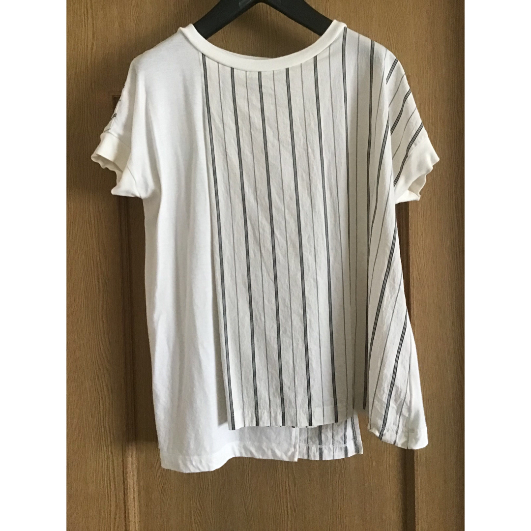 定¥18,480❗️ 試着のみ BLANC basque 異素材切替えTOPS