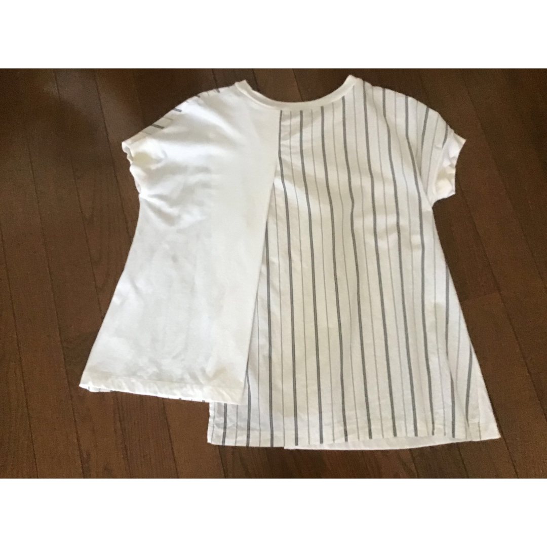 定¥18,480❗️ 試着のみ BLANC basque 異素材切替えTOPS 5