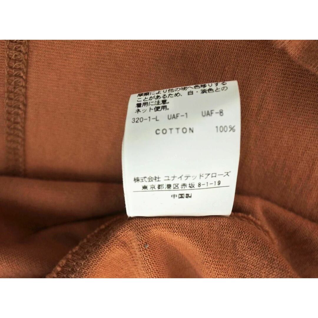 UNITED ARROWS(ユナイテッドアローズ)のMONKEY TIME モンキータイム ユナイテッドアローズ リブ 切替 ビッグシルエット カットソー sizeS/オレンジ ■◆ メンズ メンズのトップス(Tシャツ/カットソー(半袖/袖なし))の商品写真