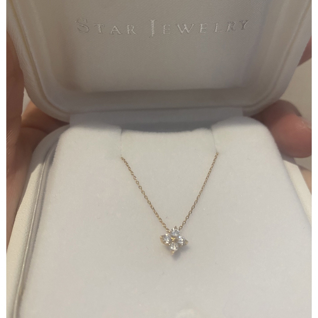 STAR JEWELRY(スタージュエリー)のSTARJEWELRY  BRIGHTEST STAR ネックレス　k18 レディースのアクセサリー(ネックレス)の商品写真