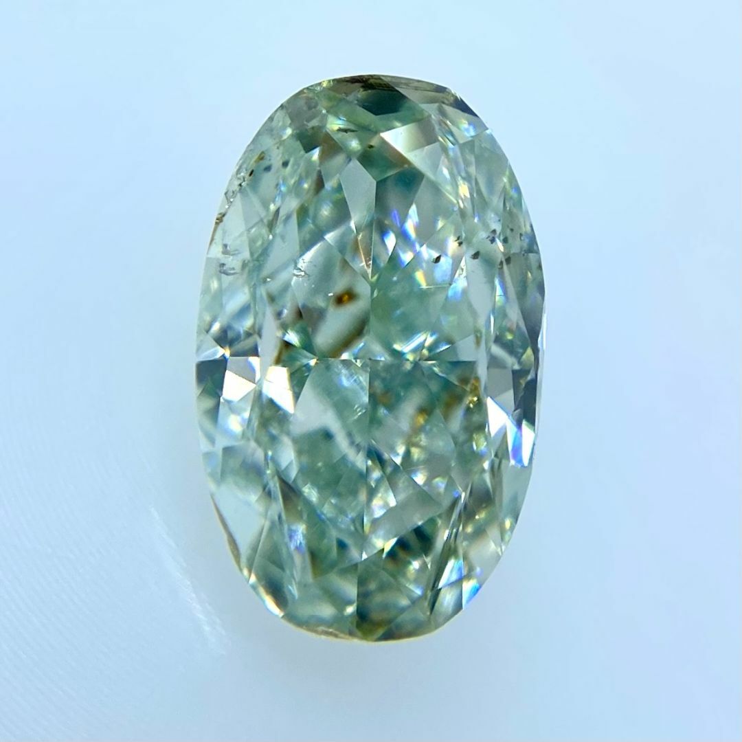 FANCY GREEN 1.006ct SI2 OV/RT0983/CGL/GI レディースのアクセサリー(その他)の商品写真