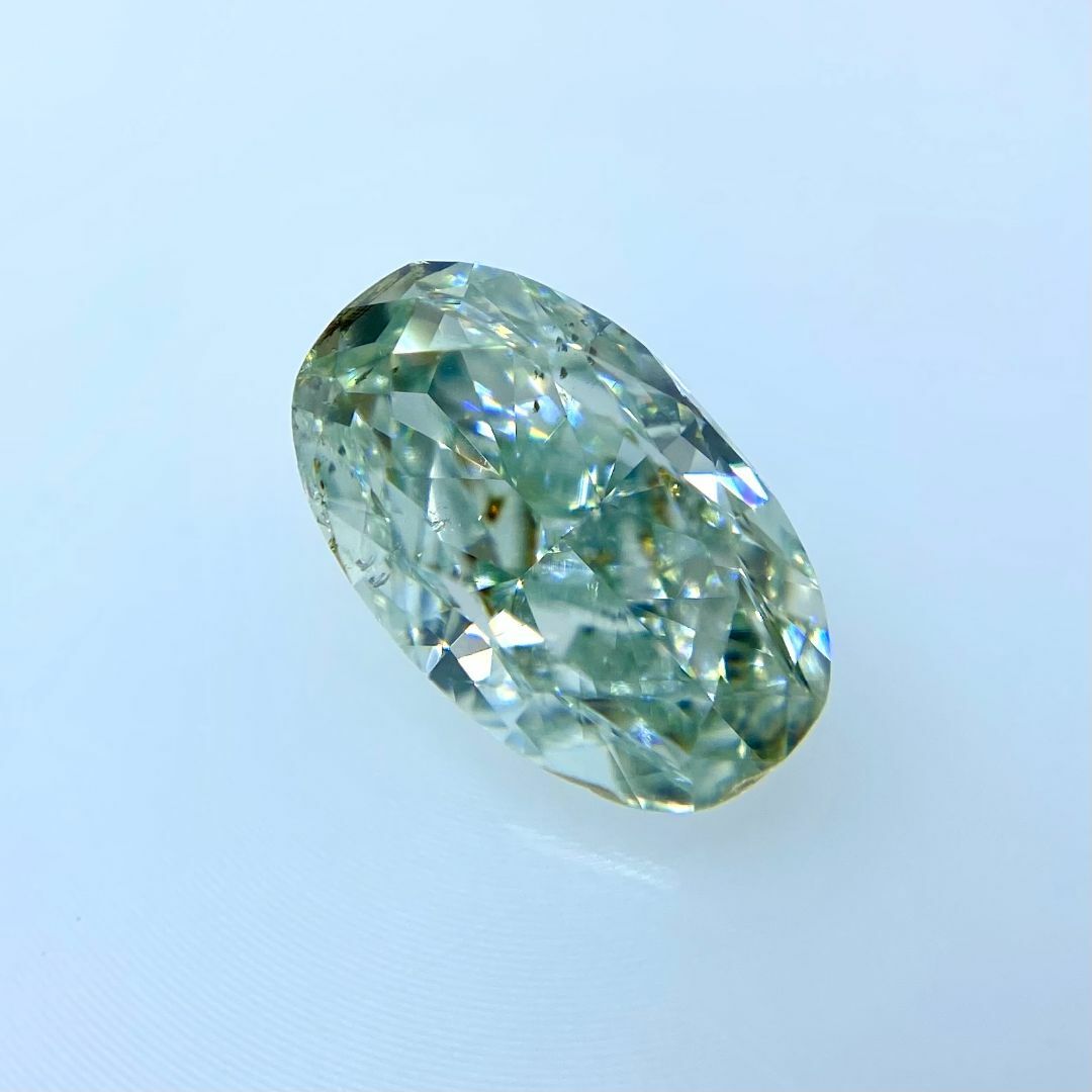 FANCY GREEN 1.006ct SI2 OV/RT0983/CGL/GI レディースのアクセサリー(その他)の商品写真