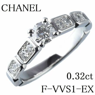 シャネル(CHANEL)のシャネル ダイヤ リング プルミエール プロメス 0.32ct 【12385】(リング(指輪))