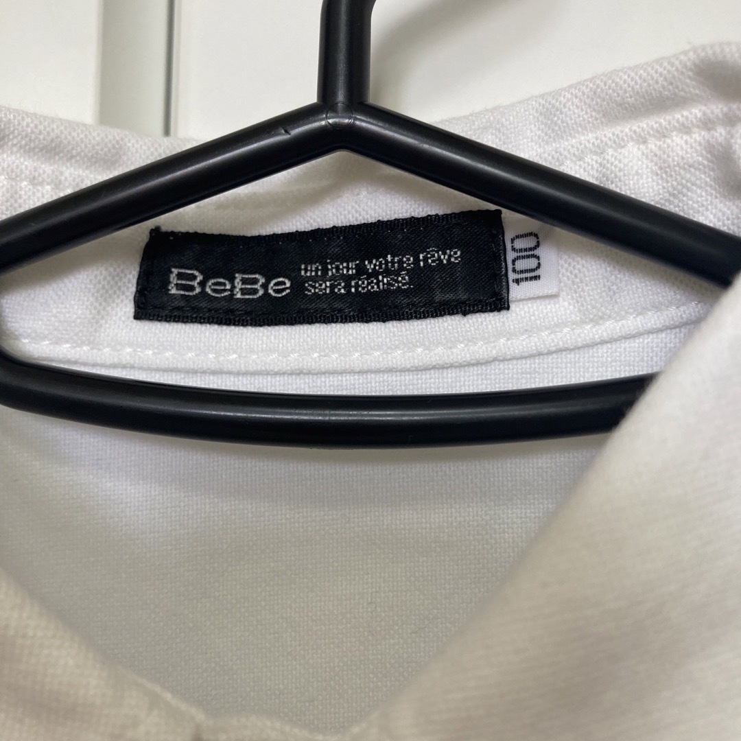 BeBe(ベベ)のBeBe カラフルボタン　シャツ　100 キッズ/ベビー/マタニティのキッズ服男の子用(90cm~)(ブラウス)の商品写真