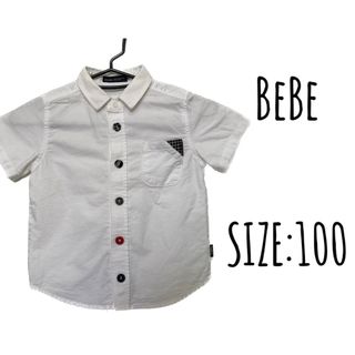 ベベ(BeBe)のBeBe カラフルボタン　シャツ　100(ブラウス)