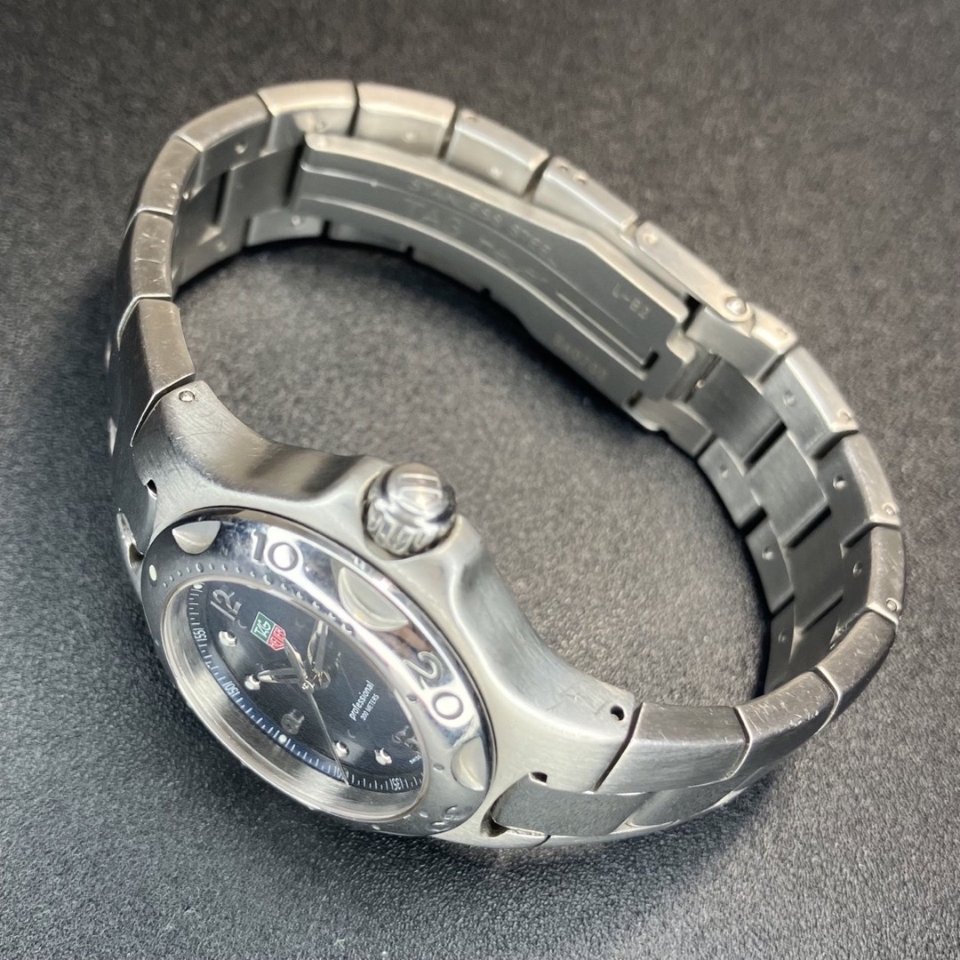 TAG Heuer(タグホイヤー)の【美品 正規品】 タグホイヤー キリウム レディース ボーイズ ブルー 可動品 レディースのファッション小物(腕時計)の商品写真