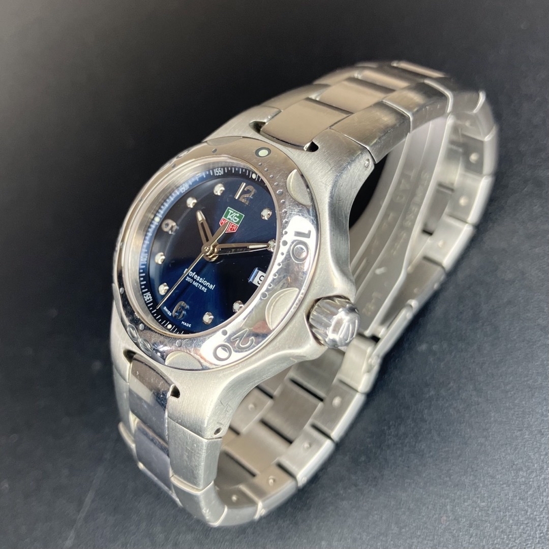 TAG Heuer(タグホイヤー)の【美品 正規品】 タグホイヤー キリウム レディース ボーイズ ブルー 可動品 レディースのファッション小物(腕時計)の商品写真