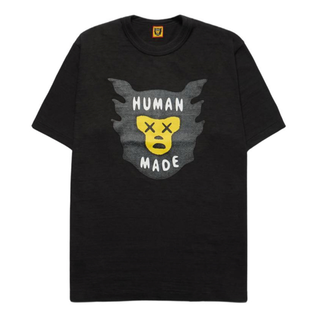 HUMAN MADE(ヒューマンメイド)のヒューマン メイド カウズ Tシャツ #1 "ブラック" メンズのトップス(Tシャツ/カットソー(半袖/袖なし))の商品写真