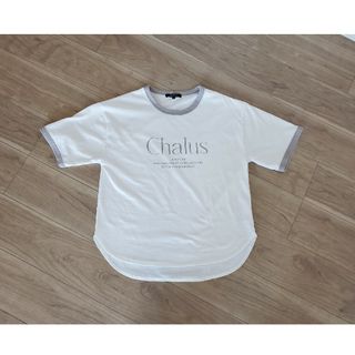 シマムラ(しまむら)のロゴTシャツ Tee　グレージュ　しまむら(Tシャツ(半袖/袖なし))