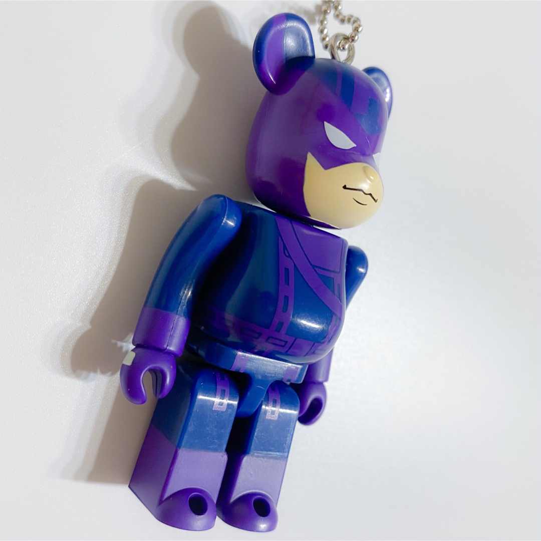 BE@RBRICK(ベアブリック)のベアブリック　ホークアイ　MARVEL BE＠RBRICK マーベル　くじ エンタメ/ホビーのフィギュア(アメコミ)の商品写真